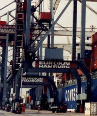 1969: Inbetriebnahme des EUROKAI Container Terminals